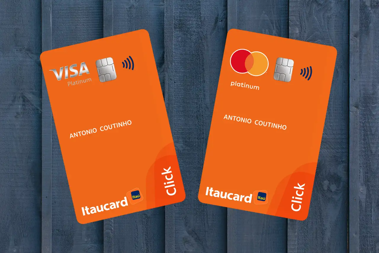Cartão de crédito rápido: Itaú Click Platinum
